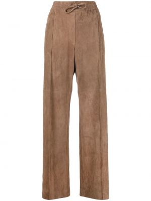 Pantaloni baggy Brunello Cucinelli marrone