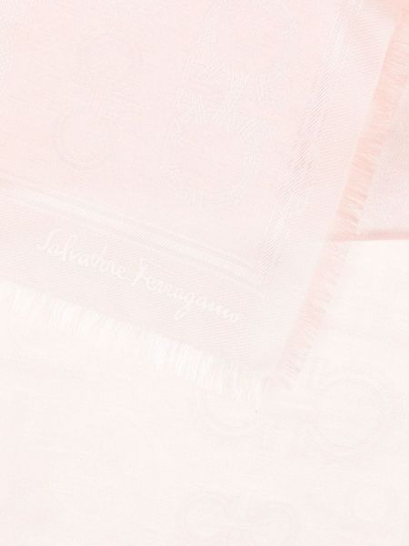 Sciarpa di seta di cachemire Ferragamo rosa