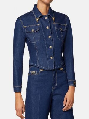 Джинсовая куртка Versace Jeans Couture синяя