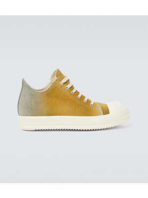 Sneakers con stampa Drkshdw By Rick Owens arancione