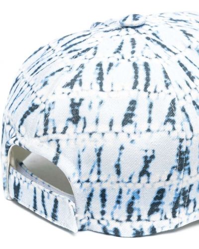 Gorra con bordado Isabel Marant azul