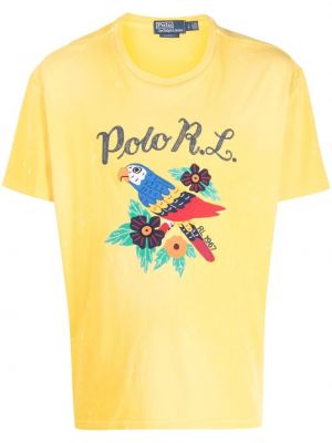 T-shirt en coton Polo Ralph Lauren jaune
