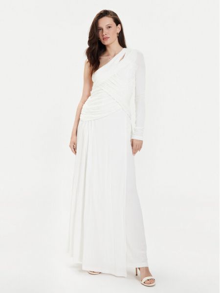 Вечерна рокля slim Twinset бяло