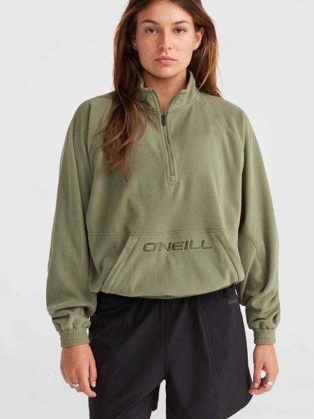 Флисовый свитер O`neill зеленый