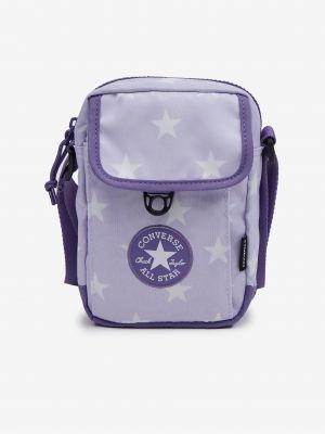 Чанта през рамо Converse виолетово