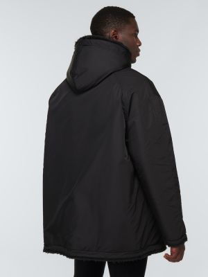 Μπουφάν με γούνα Givenchy μαύρο