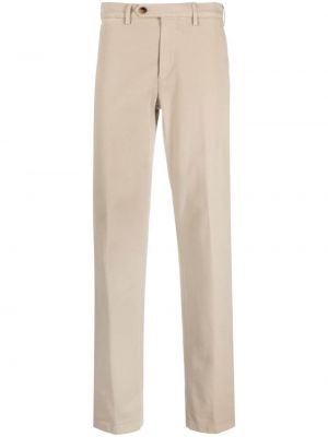 Pantalon chino en coton Canali beige