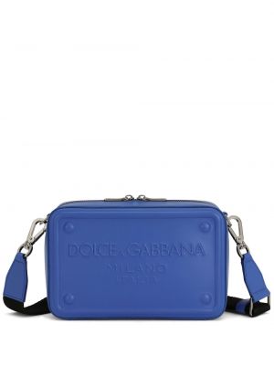 Poșetă Dolce & Gabbana albastru