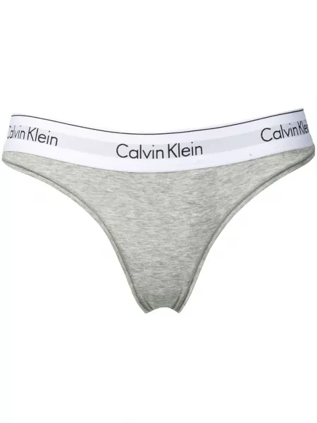 Stringtrusser Calvin Klein Underwear grå