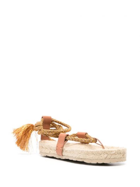 Ilma kontsaga sandaalid Forte_forte kuldne
