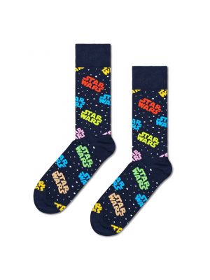Κάλτσες με μοτίβο αστέρια Happy Socks