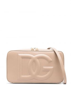 Τσάντα χιαστί Dolce & Gabbana ροζ