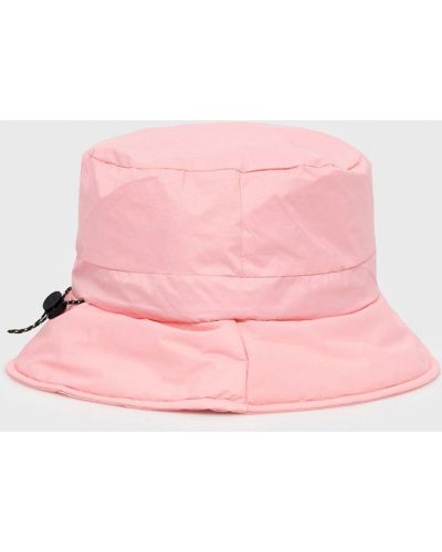 Nylonowy kapelusz Rains różowy
