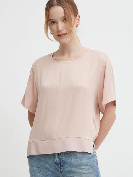 Różowa bluzka Sisley