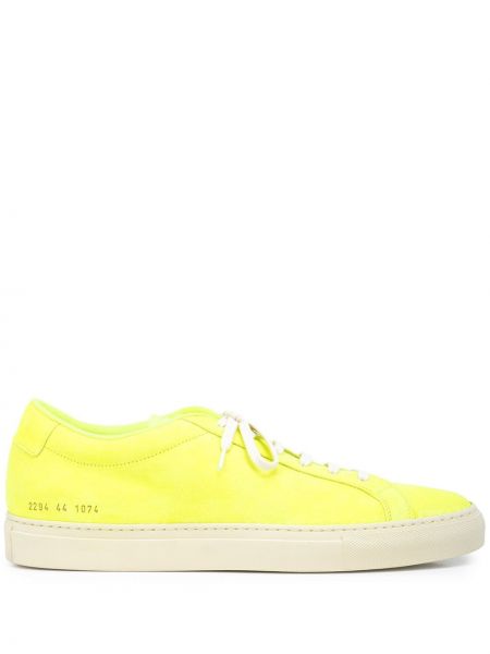 Sneakers Common Projects giallo