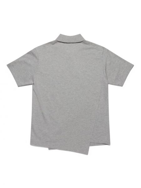 Polo di cotone Comme Des Garçons Shirt grigio