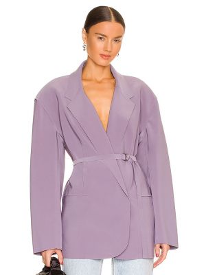 Куртка Norma Kamali, фиолетовая
