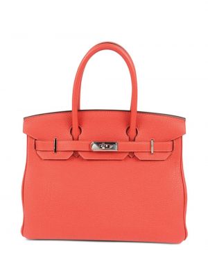Чанта Hermès оранжево