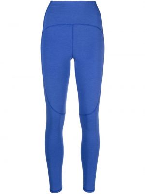 Legginsy Adidas By Stella Mccartney niebieskie