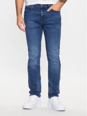 Jeans skinny slim Hugo bleu