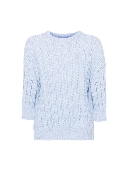Sweter Peserico niebieski