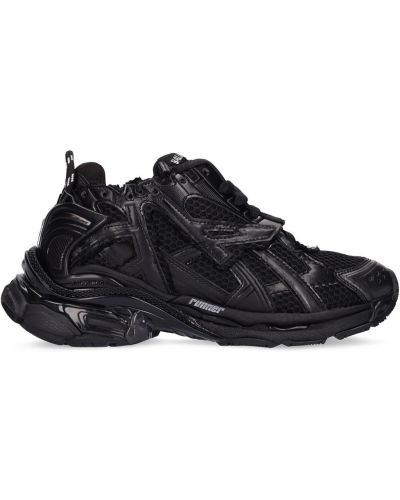 Sneakers in mesh Balenciaga nero