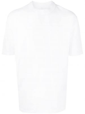 Памучна тениска Salvatore Santoro бяло