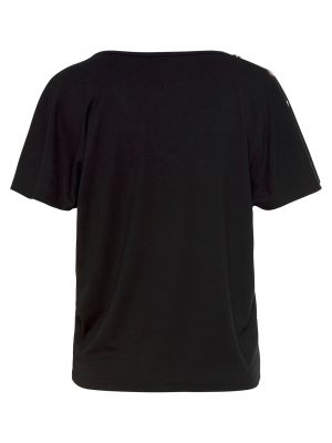 Marškinėliai Lascana juoda