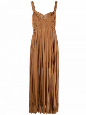 Ren frynser dress Giuseppe Di Morabito brun