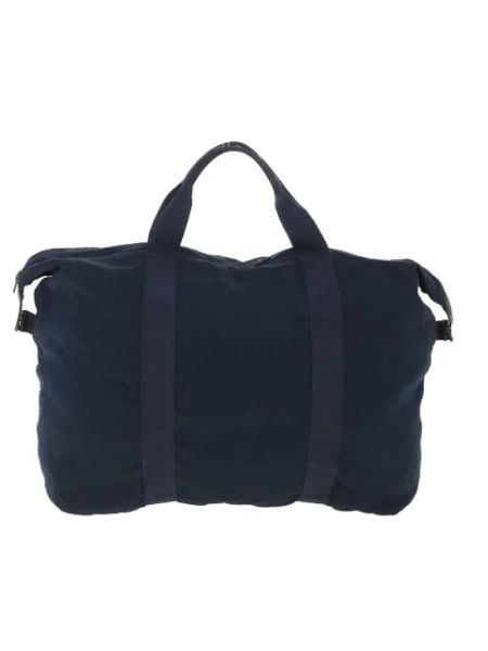 Leder tasche mit taschen Celine Vintage blau