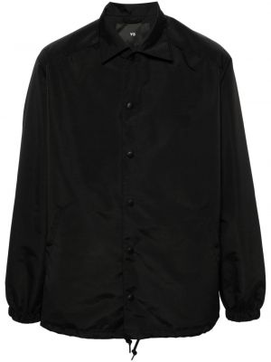 Košeľa s výšivkou Y-3 čierna