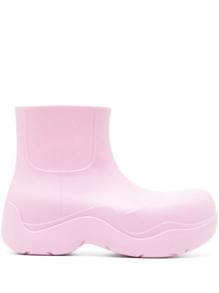 Ankle boots Bottega Veneta pink