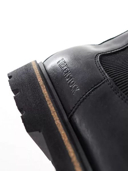 Кожаные ботинки челси Birkenstock черные
