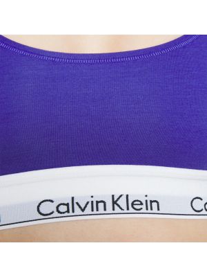 Biustonosz Calvin Klein niebieski