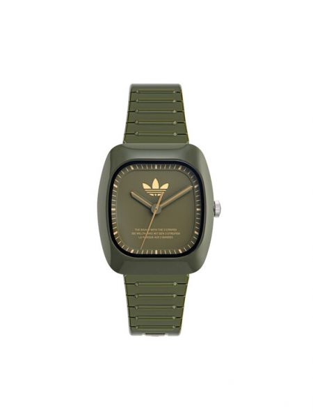 Retro hodinky Adidas Originals zelené