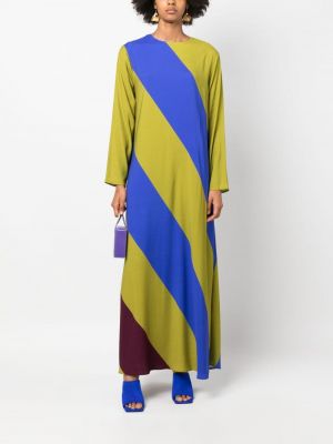 Robe longue Paula bleu