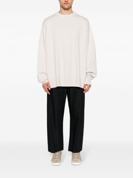 Kašmira džemperis ar apaļu kakla izgriezumu Extreme Cashmere balts