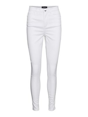 Jeans skinny Vero Moda Petite bianco