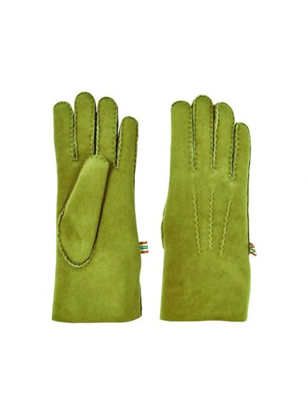 Rękawiczki Ines De La Fressange Paris zielone