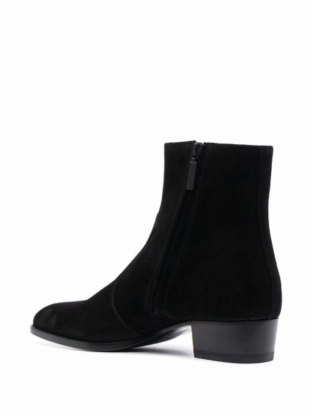 Stivali di pelle Saint Laurent nero