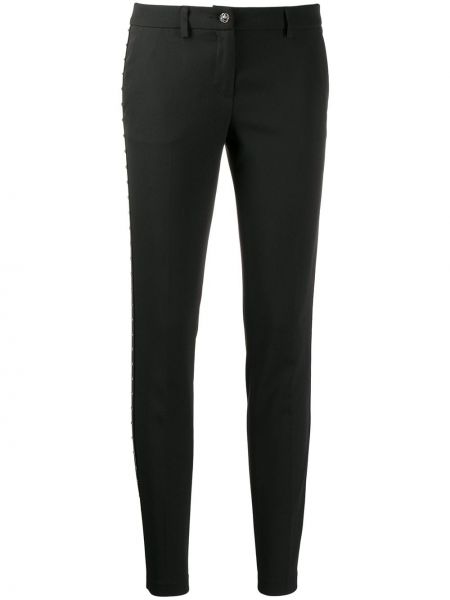 Pantalones con apliques de estrellas Philipp Plein negro