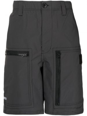 Zip cargo shorts Chocoolate grå