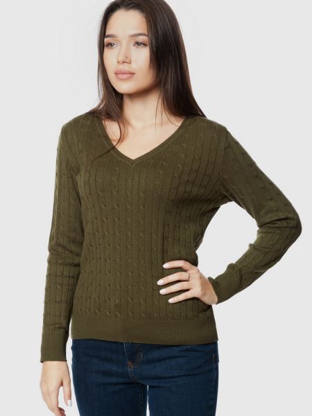 Пуловер Arber зеленый