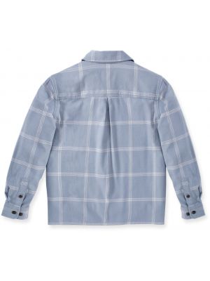 Фланелевая рубашка свободного кроя Carhartt синяя