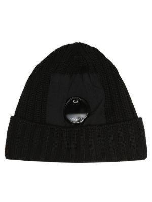 Черная шапка C.p. Company