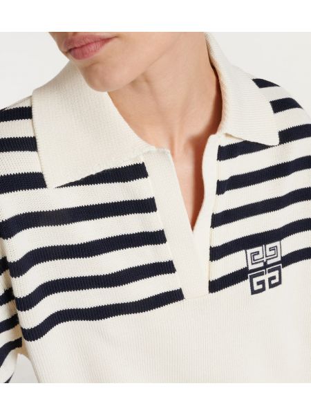 Svītrainas džemperis Givenchy balts