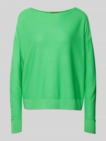 Dzianinowy sweter z wiskozy Esprit zielony