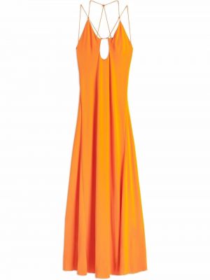 Вечерна рокля Victoria Beckham оранжево