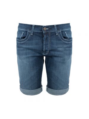 Jeans shorts Bikkembergs blau