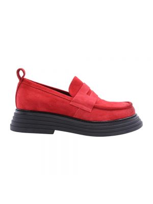 Czerwone loafers Laura Bellariva